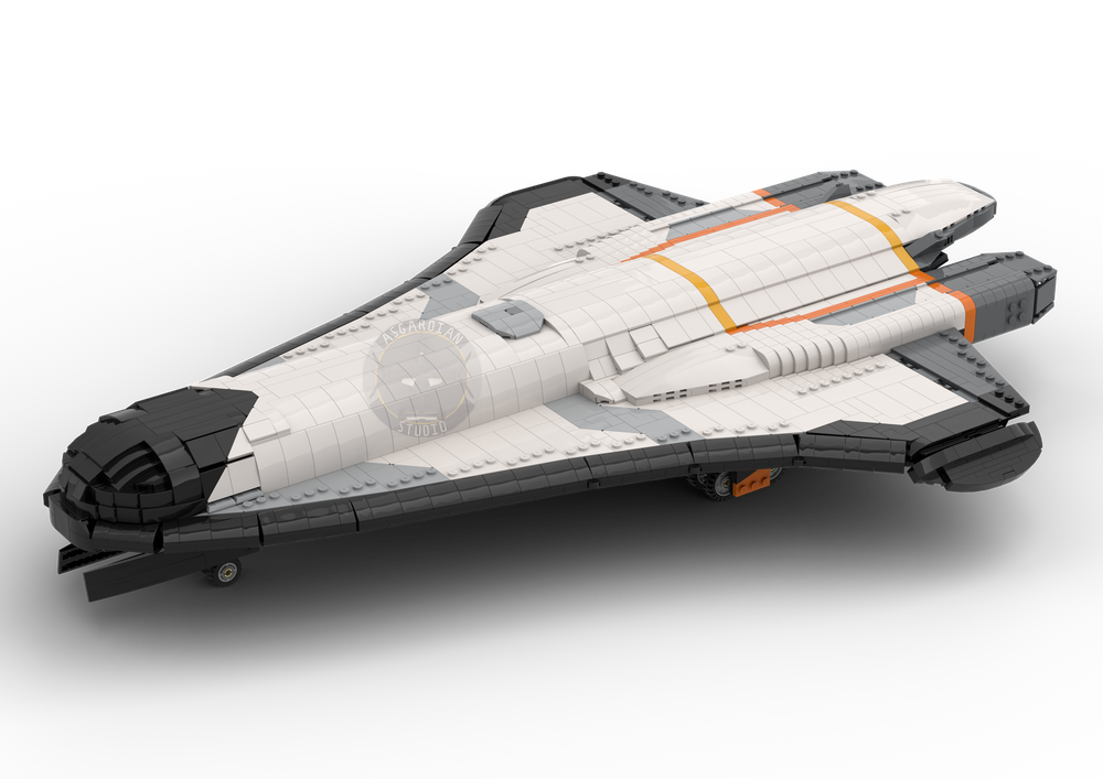 Lego Cyberpunk Space Shuttle