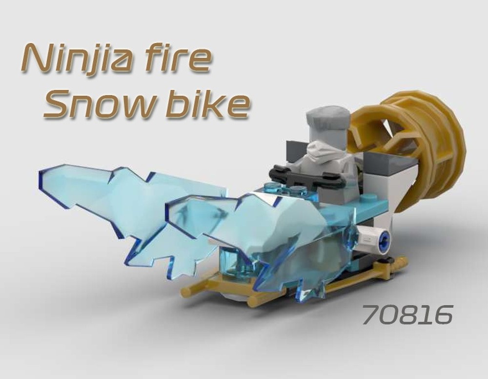 Lego 71816 Ninja Fire Snow Bike