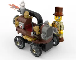 Steampunk soap box racer for Steampunk Inventor #1