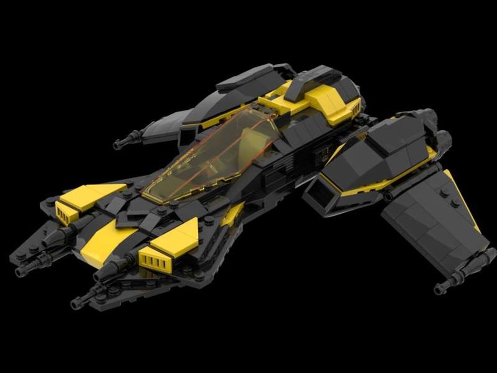 Lego Blacktron Heavy Fighter Modular