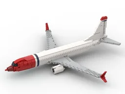 Boeing 737 - Norwegian Air Shuttle (Building instructions only)
