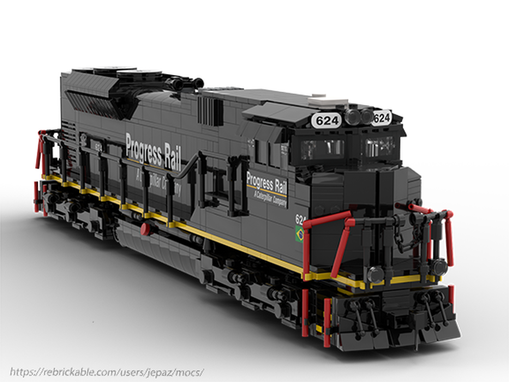 Lego Progress Rail SD70ACE PRLX 624