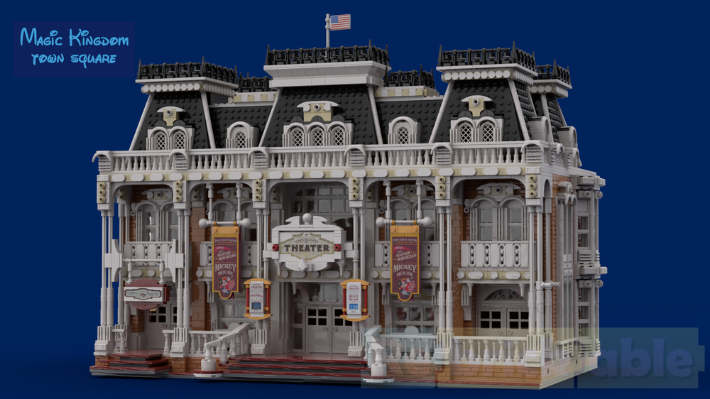 Lego Magic Kingdom Town Square Theater