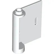 Door 1 x 3 x 3 Right - Open Between Top and Bottom Hinge / White