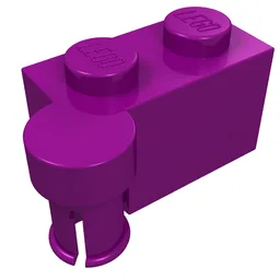 Hinge Brick 1 x 4 [Upper] / Purple