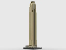 30 Park Place at 1/650th Scale