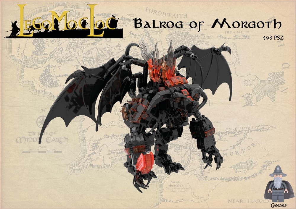 Lego Balrog of Morgoth