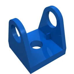 String Reel 2 x 2 Winch Holder / Blue