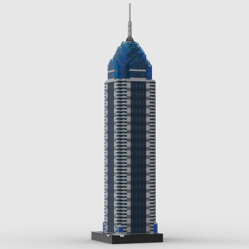 Lego One Liberty Place at 1/650th Scale