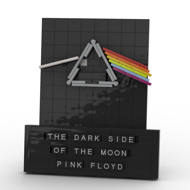 Lego 'The Dark Side Of The Moon' Cover (16x16)
