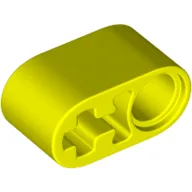 Technic Beam 1 x 2 Thick with Pin Hole and Axle Hole / Vibrant Yellow