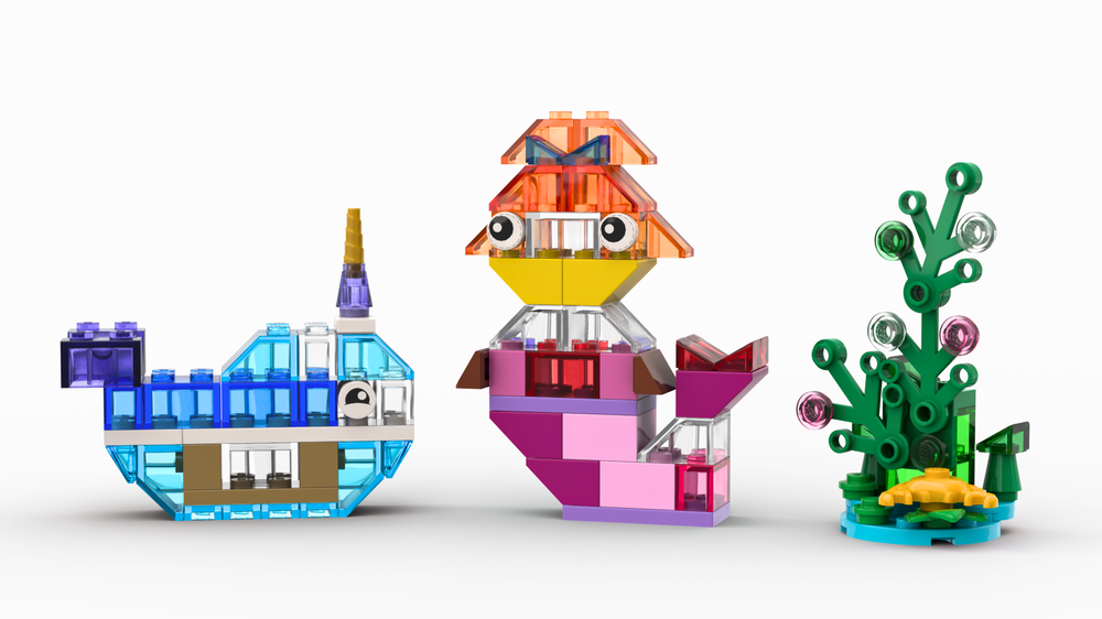 Lego 11013 Mermaid and narwhal