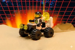 (6812) Blacktron Troubleseeker Buggy