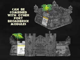 Fort Broadbrick - 8x8 Wall module