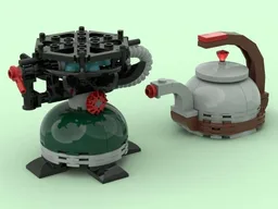 Camping-Stove and Kettle