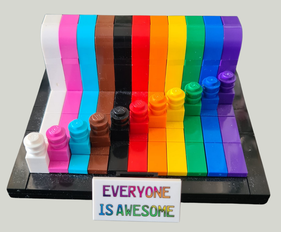 Lego Mini "Everyone is awesome"
