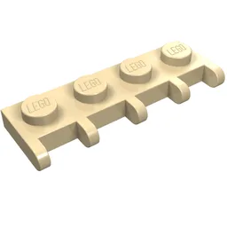 Hinge Vehicle Roof Holder 1 x 4 / Tan
