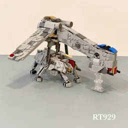 Republic Dropship & AT-TE Walker Midi Scale