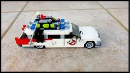 Ecto-1 / Ecto One car in minifig scale