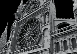 Gothic Cathedral Facade