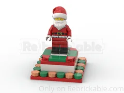 Santa display stand