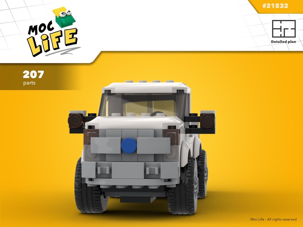 Lego Ford F-150 regular cab small bed