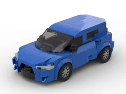 Toy Yaris - Blue - 8 Stud Speed Champions