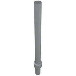 Bar 6L with Stop Ring / Light Bluish Gray