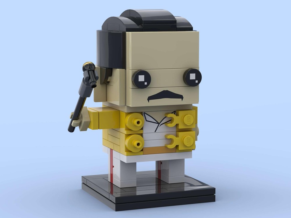 Lego Freddie Mercury (Yellow Coat Edition)