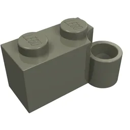 Hinge Brick 1 x 4 [Lower] / Dark Gray