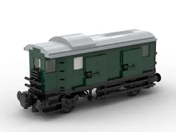 Train Baggage Car "Donnerbüchse"