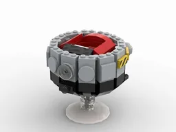 Dr. Eggman's Eggmobile (for LEGO Dr. Eggman)