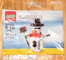 Snowman polybag