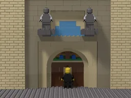 Martin Luther nailing 95 theses