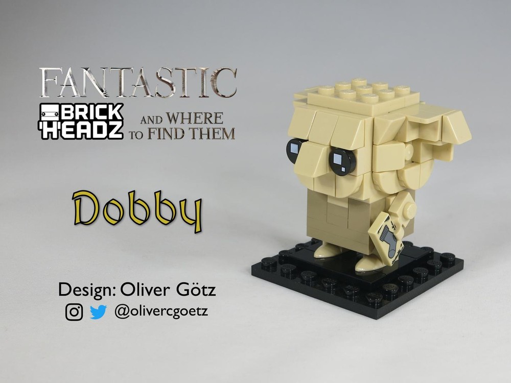 Lego Fantastic BrickHeadz and Where to Find Them: Dobby