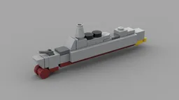 MINI PLAN Type-055 destroyer. NATO reporting name：Renhai-class cruiser