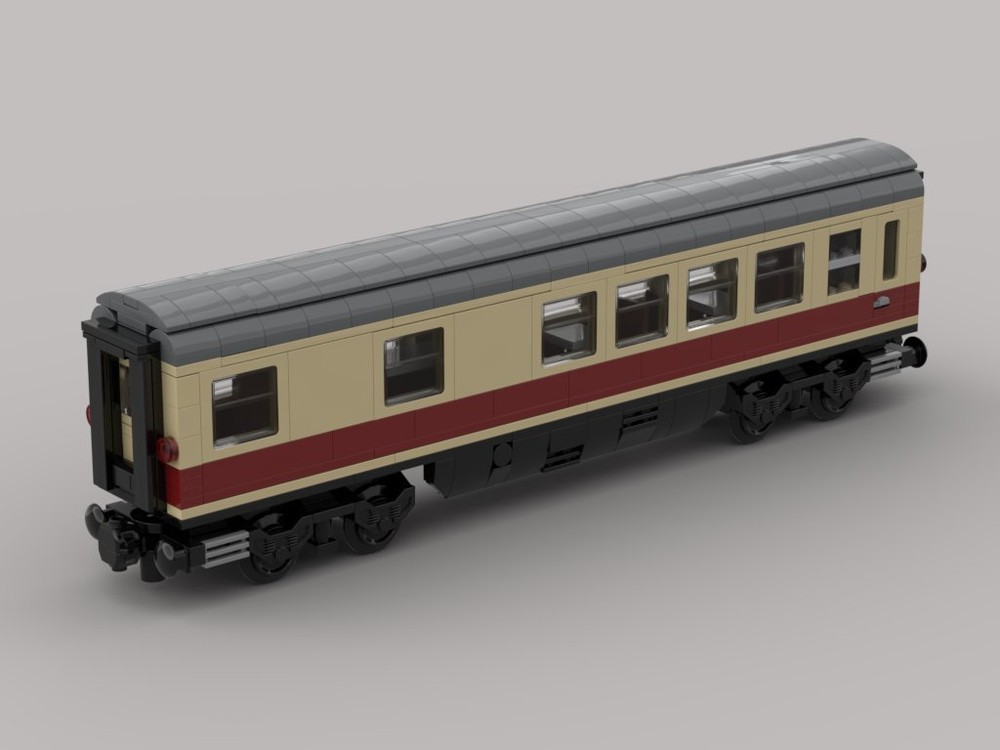Lego TEE/Rheingold restaurant wagon series WRmz from the German Federal Railroad