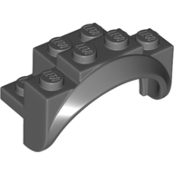 Lego Wheel Arch, Mudguard 4 x 2 x 2 1/2 / Dark Bluish Gray