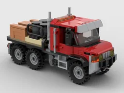 Off-Road Flatbed Truck