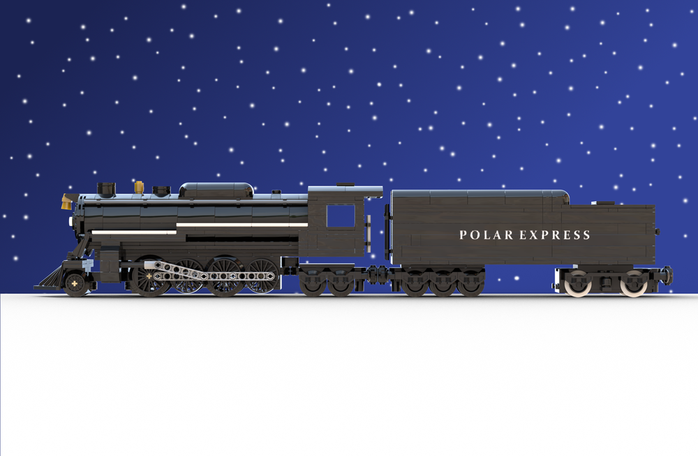 Lego The Polar Express Locomotive: Powered Up