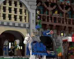 Complete Medieval Town Square