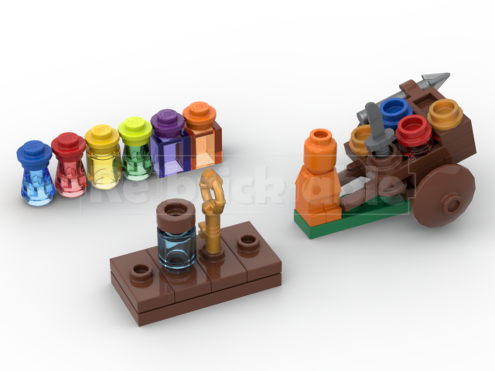 Lego Travelling Merchant (from Heroica Plus expansion)