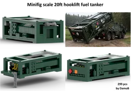PLS v1 20ft hooklift fuel tanker