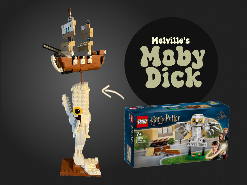 Lego Melville's Moby Brick