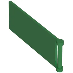 Flag 7 x 3 with Rod / Green