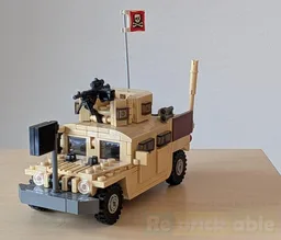 HMMWV Up Armored HA (Heavy) SOF version