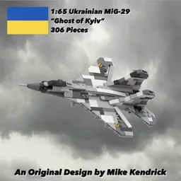 1:65 Ukrainian MiG-29 ("Ghost of Kyiv")