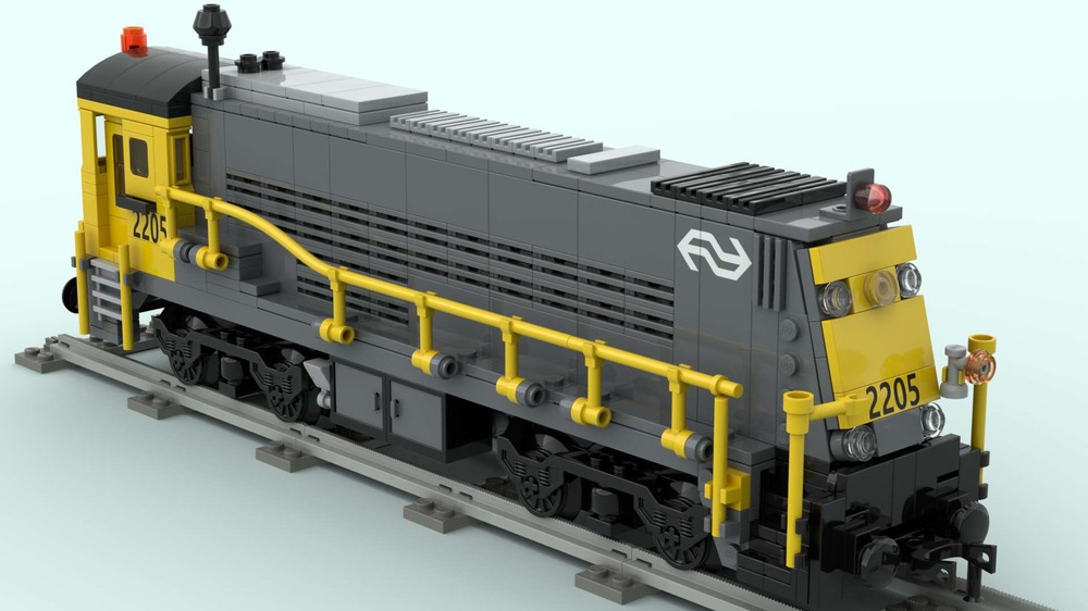 Lego Dutch 2200 Locomotive NS Cargo Loc