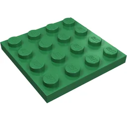 Plate 4 x 4 / Green