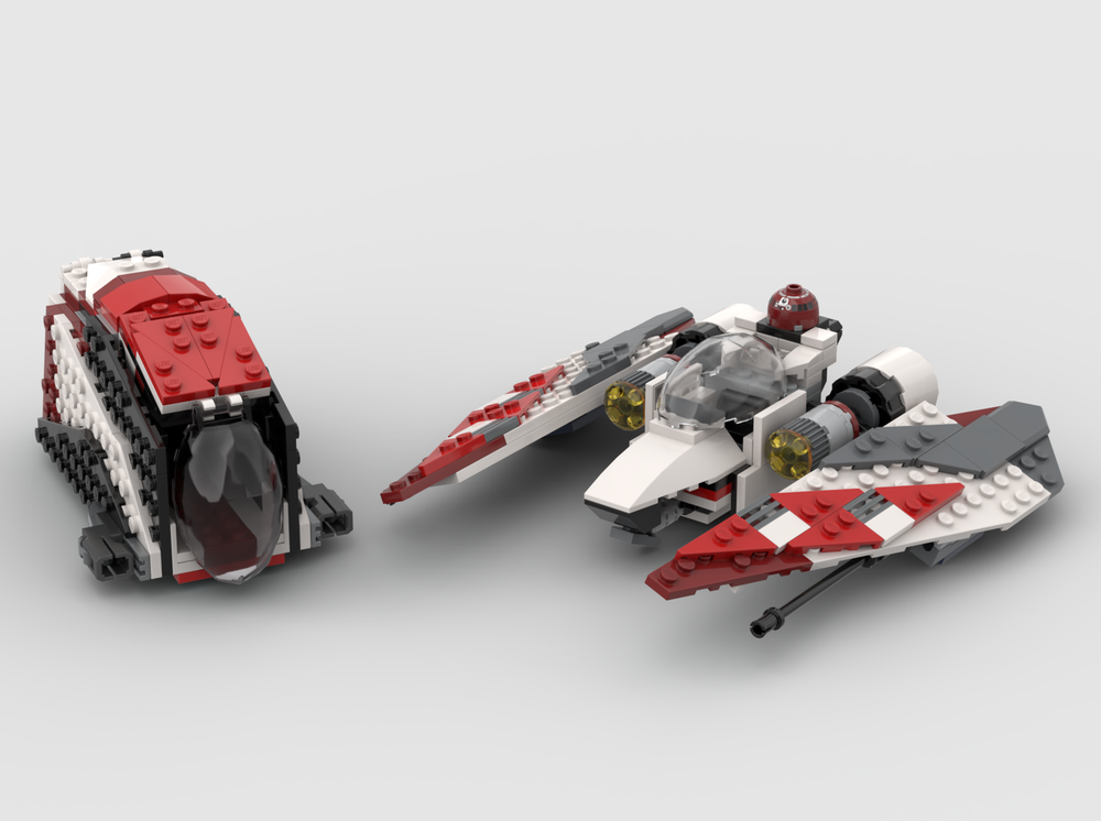 Lego Force Builder Bob's MTT and Starfighter